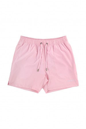 Men's YoungLA 140 Frooty Swim Shorts Pink | 319-TDIUAK