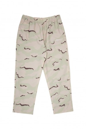 Men's YoungLA 201 Off the Grid Pants Beige | 250-LWQTOI