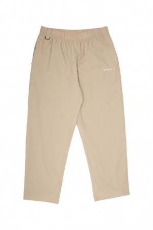 Men's YoungLA 201 Off the Grid Pants Khaki | 357-PJUSEQ