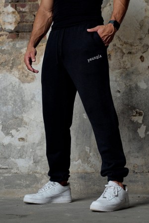 Men's YoungLA 239 Earthy Collection - Jogger Black | 102-BIFLMY