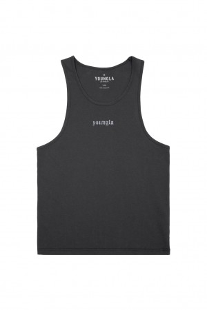 Men's YoungLA 339 Earthy Collection - Tanks Coal | 394-FJCLUP