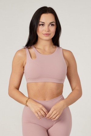 Women's YoungLA W323 - Powerpuff Bras Pink | 815-AEHUZN