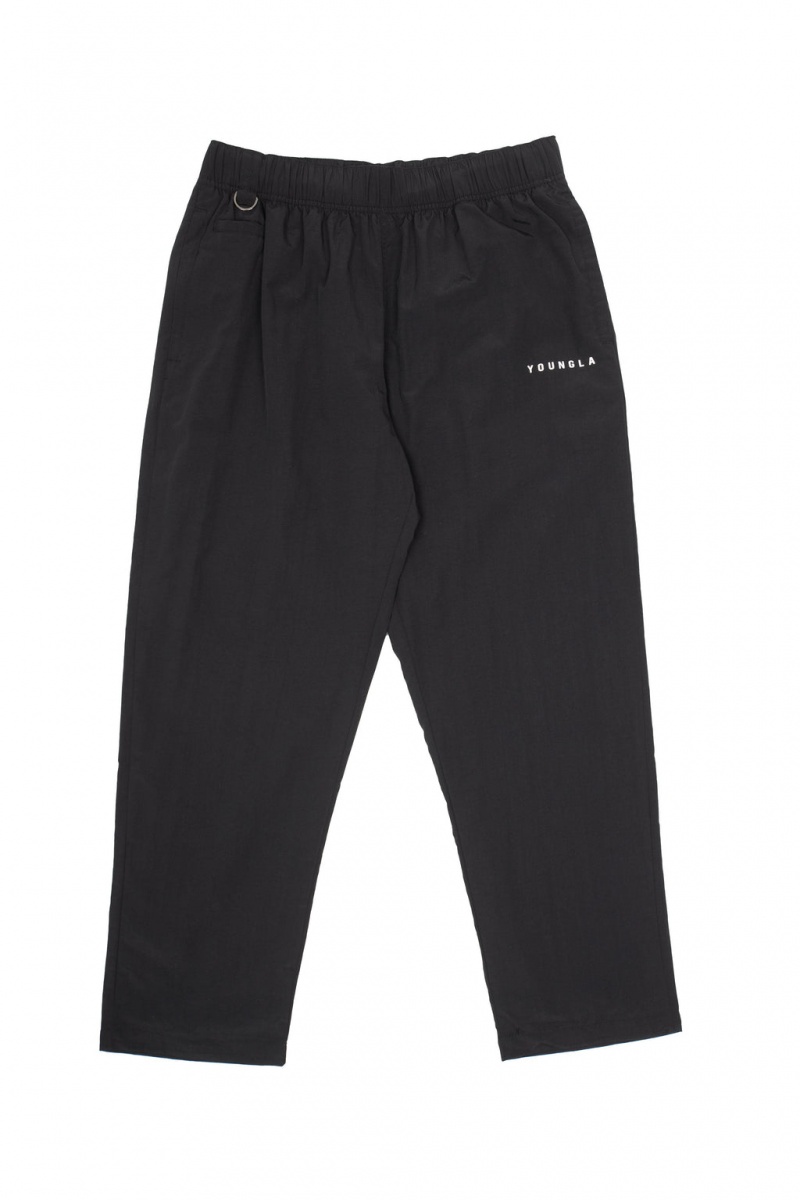 Men\'s YoungLA 201 Off the Grid Pants Black | 875-JOAYCM