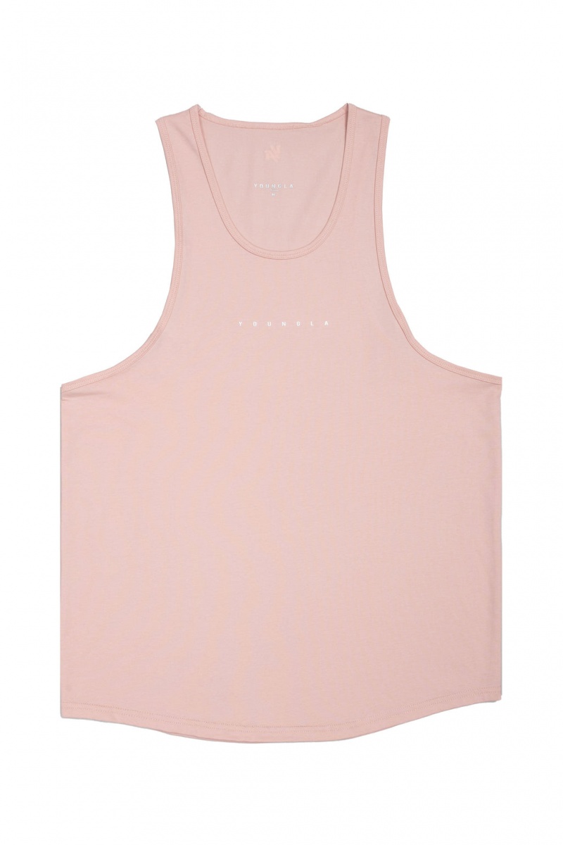 Men\'s YoungLA 320 - Momentum Tanks Pink | 597-GCZJPY